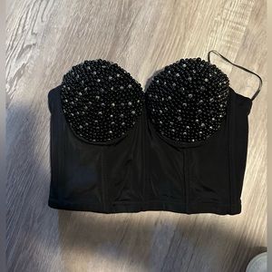 Strapless corset